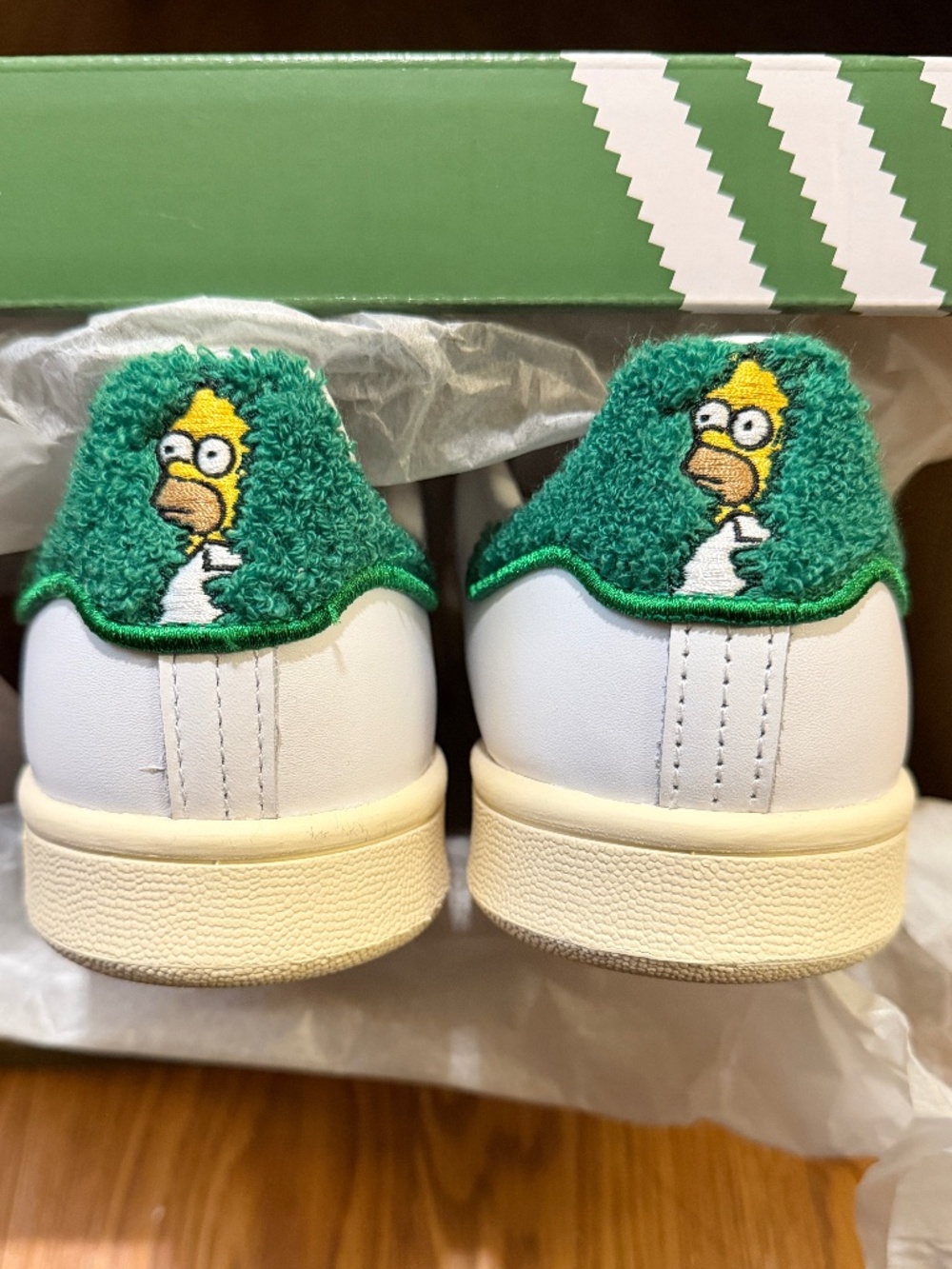 Homer Simpson x Stan Smith Sneakers Shoes US Size 4